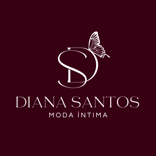Identidade Visual Logotipo para a marca Diana Santos Moda Íntima